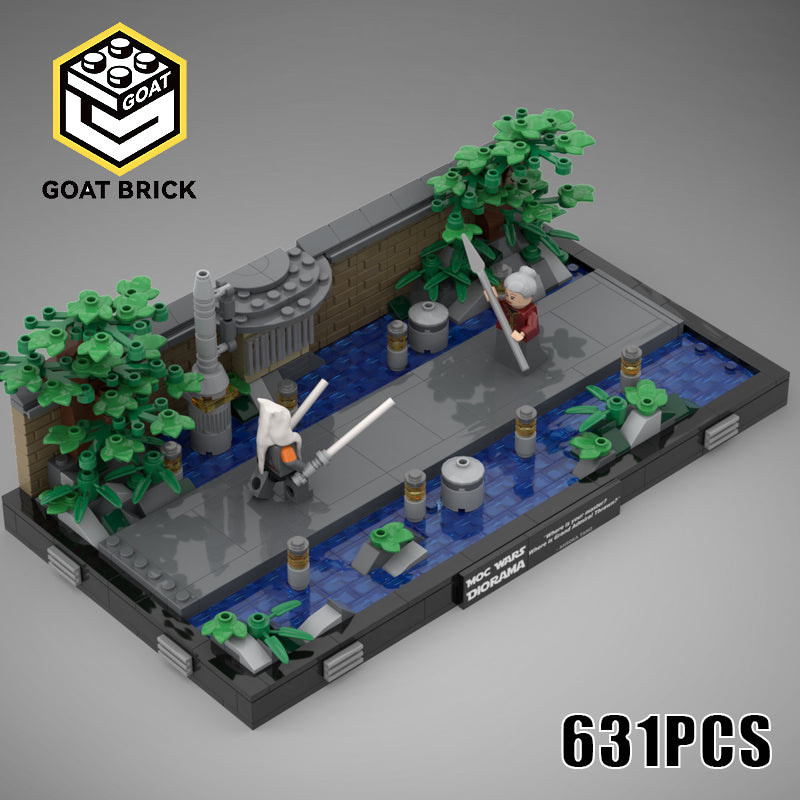 Goat Bricks Star Movie The Magistrate Building Blocks Model