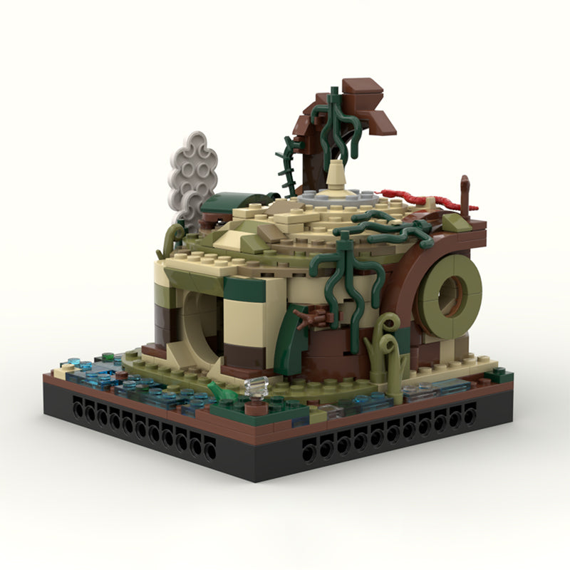 Goat Bricks Star Movie Yoda’s Hut MOD Building Blocks Model
