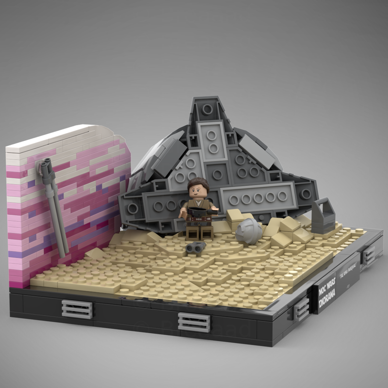 Goat Bricks Star Movie The Scavenger Building Blocks Model