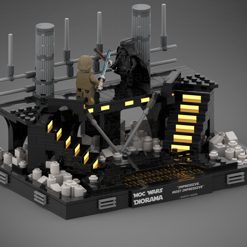 Goat Bricks Star Movie Carbonite Freezing Chamber Duel Building Blocks Model