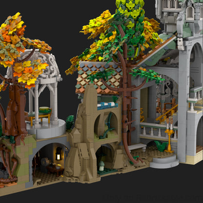 Goat Bricks Rivendell Expansion Building Blocks Model