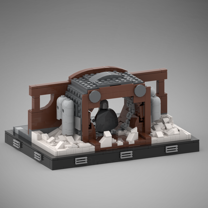 Goat Bricks Star Movie Hey Mando! (Diorama Collection - Mando Season 1) Building Blocks Model