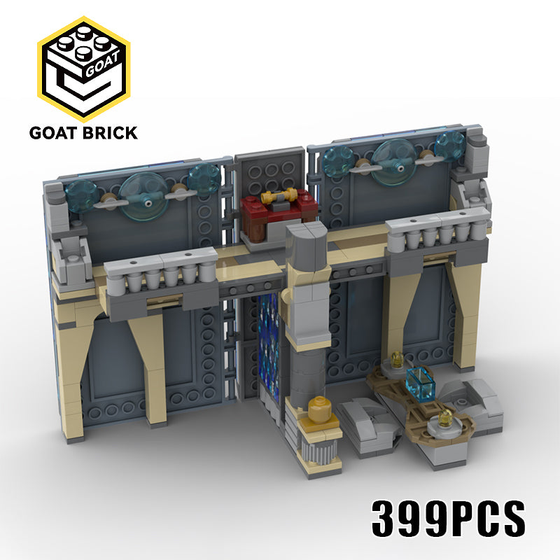 Goat Bricks Star Movie Episode II - Temple Archives Building Blocks Model