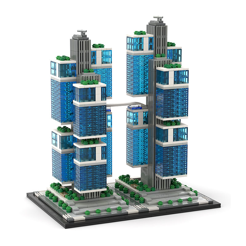 Goat Bricks DJI Sky City 1:800 Scale Building Blocks Model