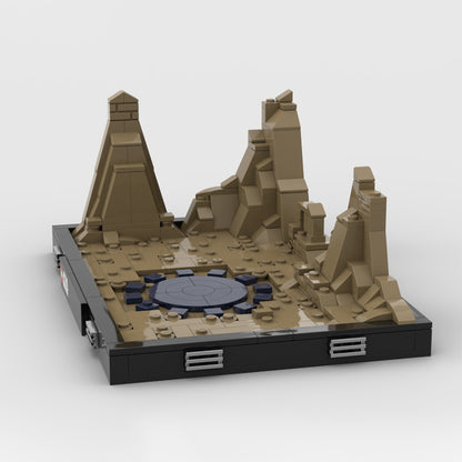 Goat Bricks Star Movie Bode Betrays Cal Kestis Diorama Building Blocks Model