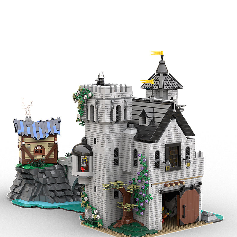 Goat Bricks Serpent's Citadel Building Blocks Model