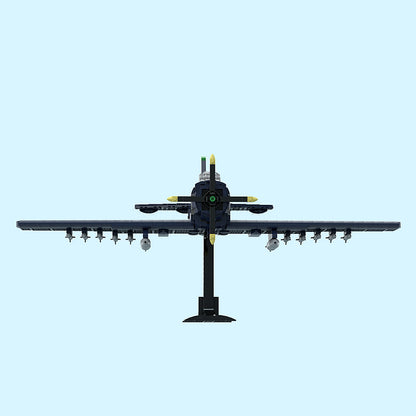 Goat Bricks US Navy AD-2 Skyraider Building Blocks Model