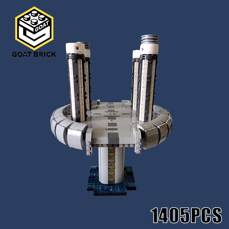Goat Bricks Star Movie Kamino Platform Modular B V2 Building Blocks Model