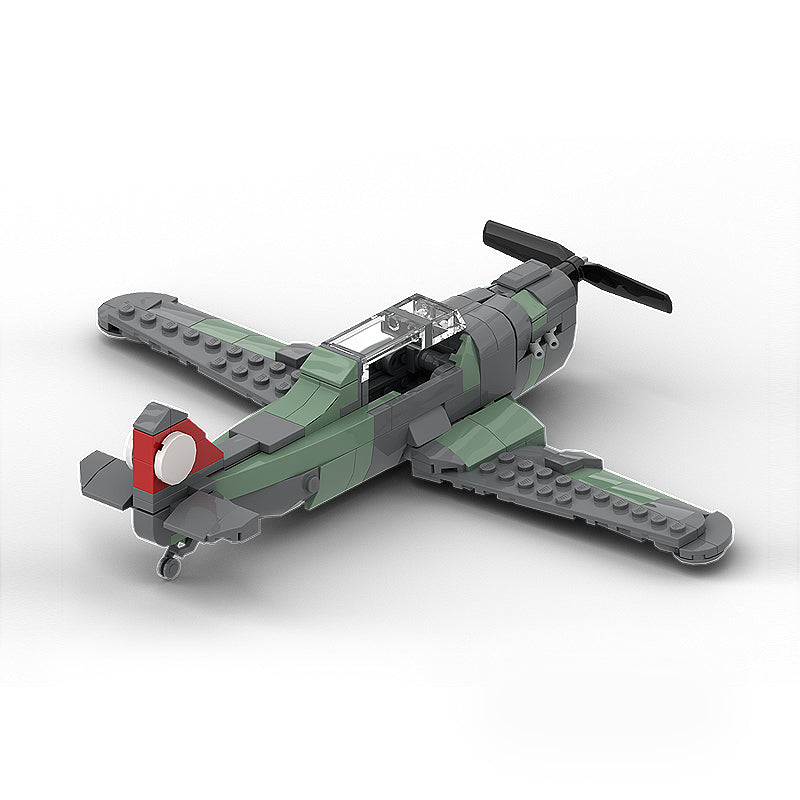 Goat Bricks Pilatus P-2 training aircraft (Messerschmitts) Building Blocks Model