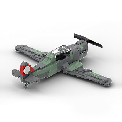 Goat Bricks Pilatus P-2 training aircraft (Messerschmitts) Building Blocks Model