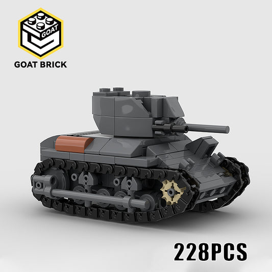 Goat Bricks M22 Locust 1:45 Scale Building Blocks Model