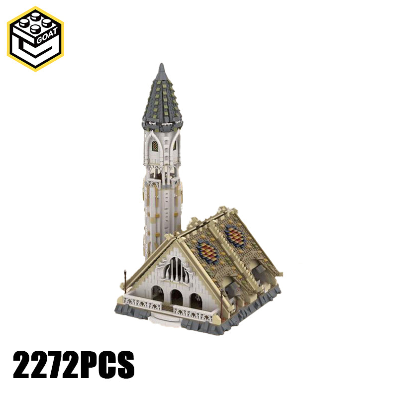 Goat Bricks UCS Rivendell - Bilbo's House Building Blocks Model