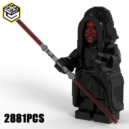 Goat Bricks Star Movie Darth Maul Mega Figure Model