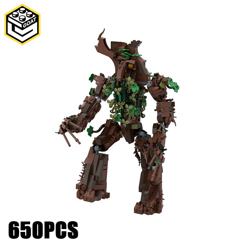 Goat Bricks Treebeard Building Blocks Model