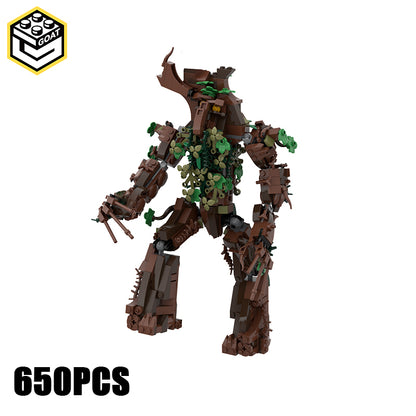 Goat Bricks Treebeard Building Blocks Model