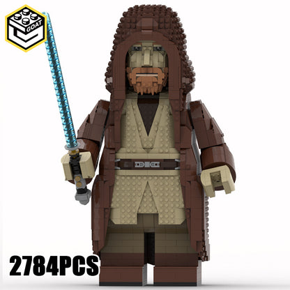 Goat Bricks Star Movie ObiWan Kenobi Mega Figure Model