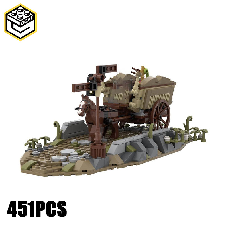 Goat Bricks Gandalf arrives Building Blocks Model