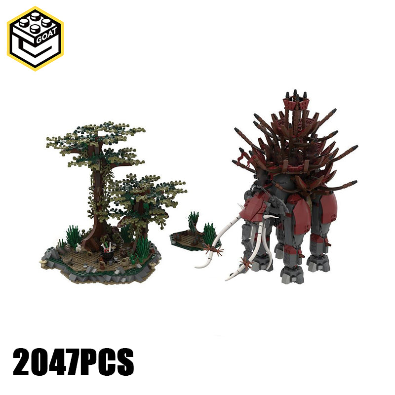 Goat Bricks Ithilien Ambush Building Blocks Model