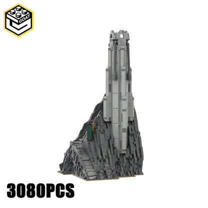 Goat Bricks UCS Helm's Deep - part 4 Building Blocks Model