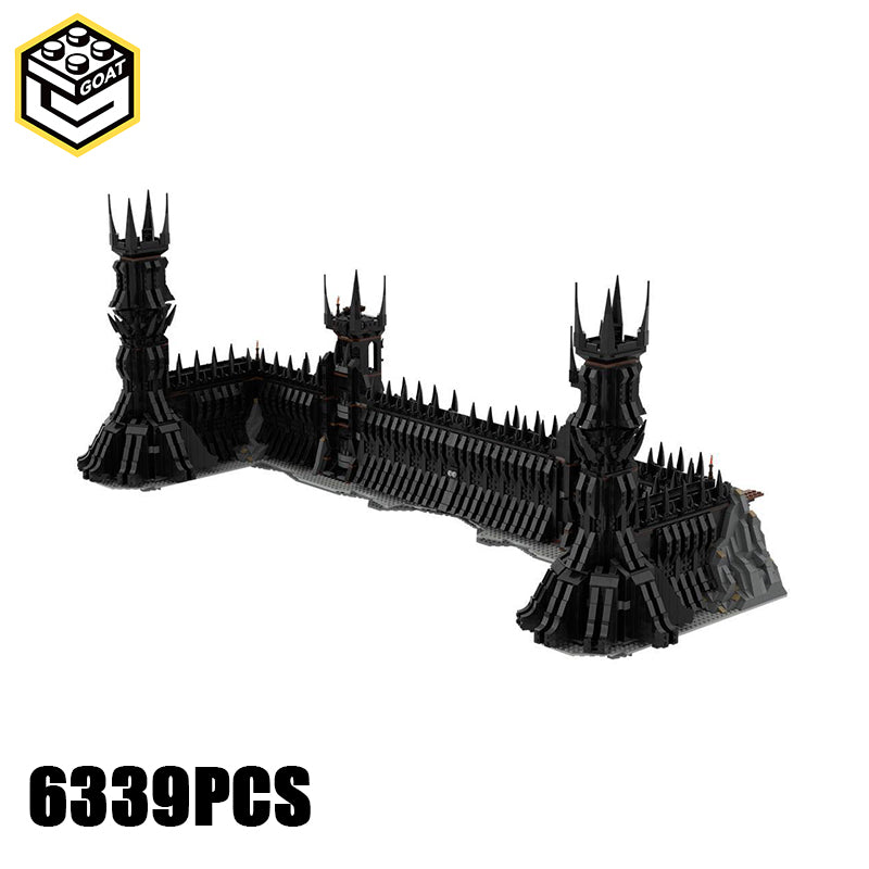 Goat Bricks UCS The Black Gate of Mordor Building Blocks Model
