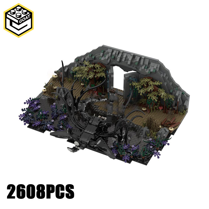 Goat Bricks The Watcher in the Water Building Blocks Model