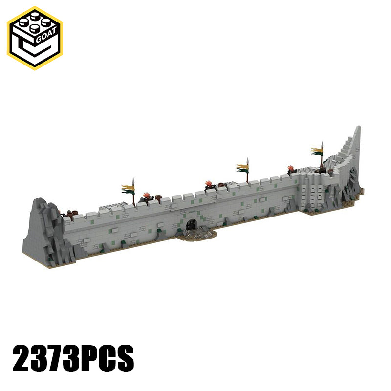 Goat Bricks UCS Helm's Deep - part 2 Building Blocks Model