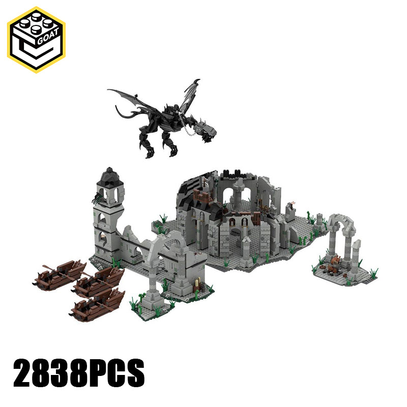 Goat Bricks The Fall of Osgiliath Building Blocks Model