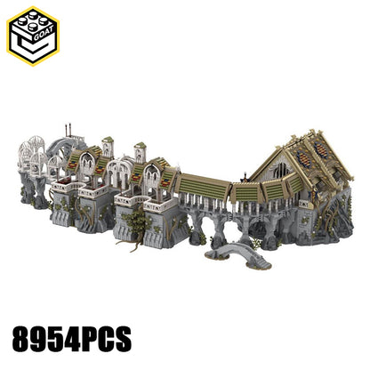 Goat Bricks UCS Rivendell -   1 Building Blocks Model