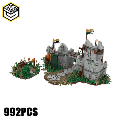 Goat Bricks Eomer's Hide Camp Building Blocks Model