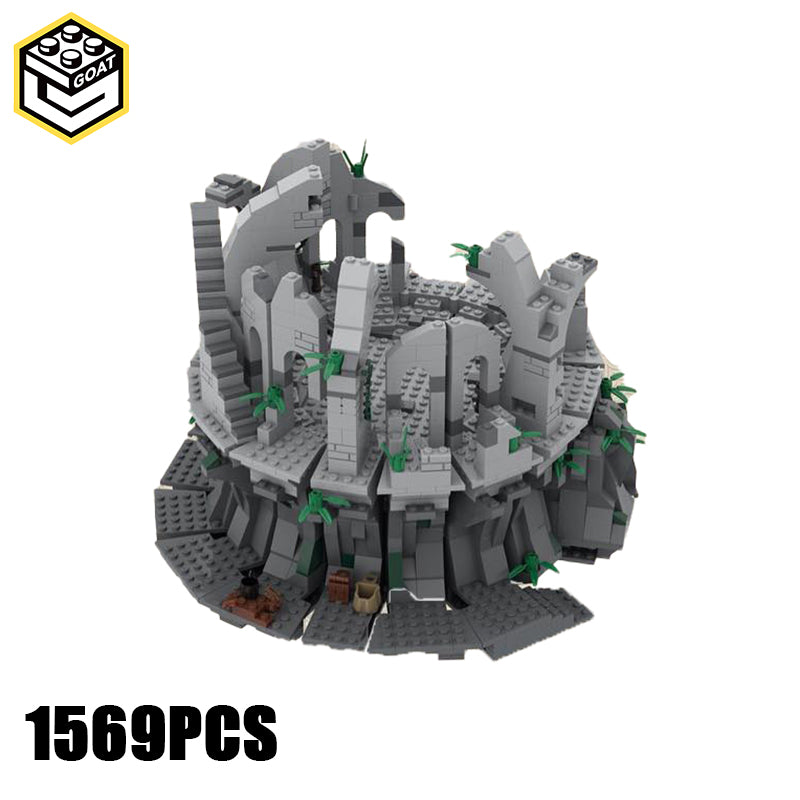 Goat Bricks Weathertop - Amon Sul Building Blocks Model