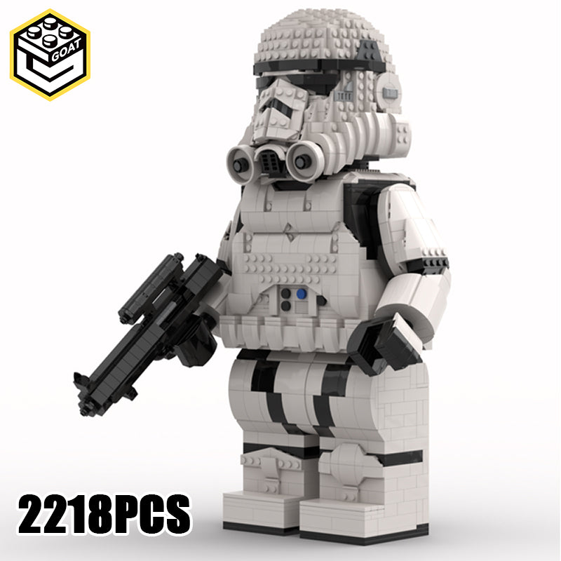 Goat Bricks Star Movie Storm Trooper Mega Figure Model