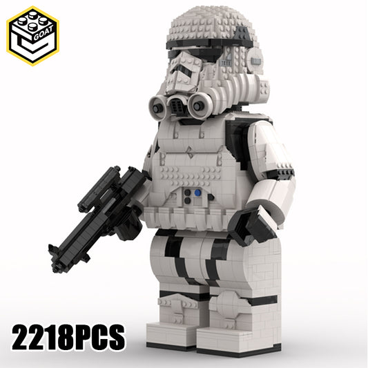 Goat Bricks Star Movie Storm Trooper Mega Figure Model