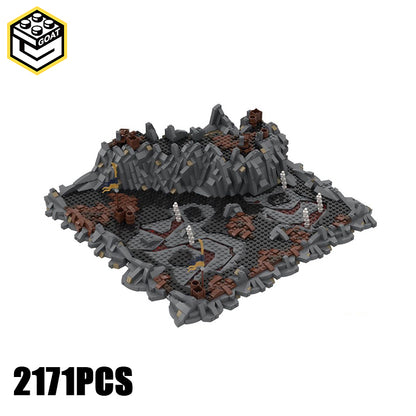 Goat Bricks The last Alliance Building Blocks Model