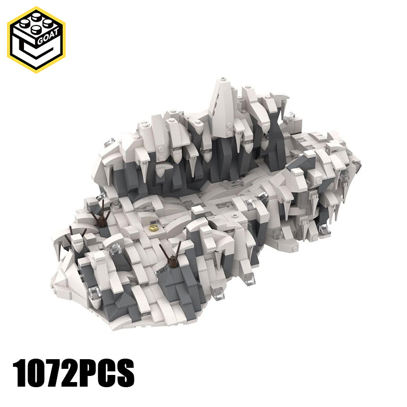 Goat Bricks Caradhras Pass Building Blocks Model