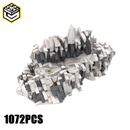 Goat Bricks Caradhras Pass Building Blocks Model