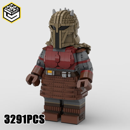 Goat Bricks Star Movie The Armorer Mega Figure Model