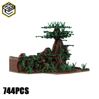 Goat Bricks The Black Rider Building Blocks Model