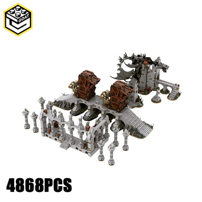 Goat Bricks Ruins of Osgiliath Building Blocks Model