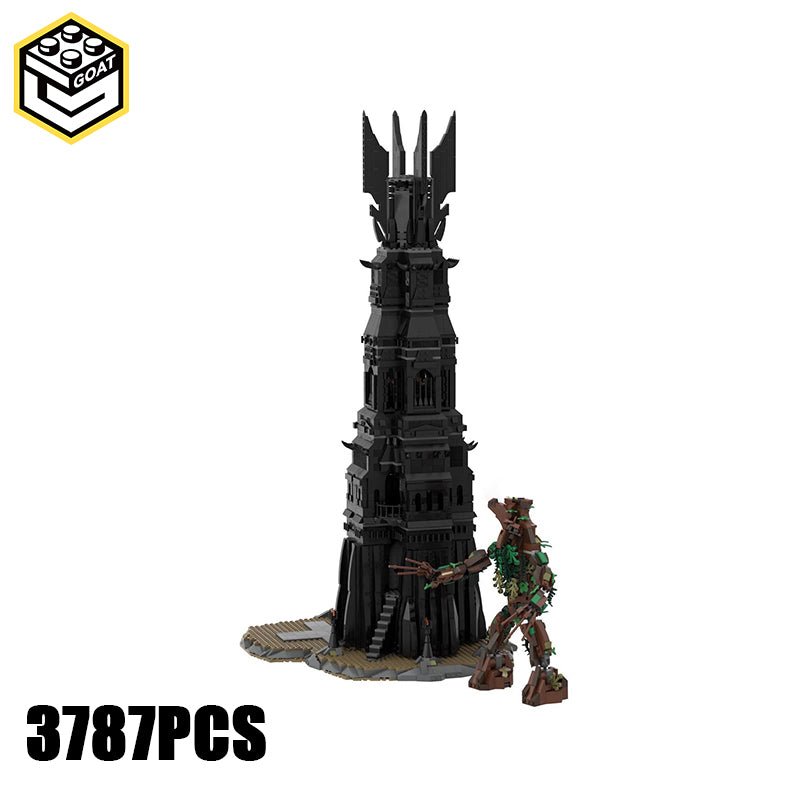 Goat Bricks UCS Pinnacle of Orthanc Building Blocks Model
