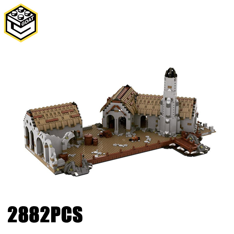 Goat Bricks Harlond Port Building Blocks Model