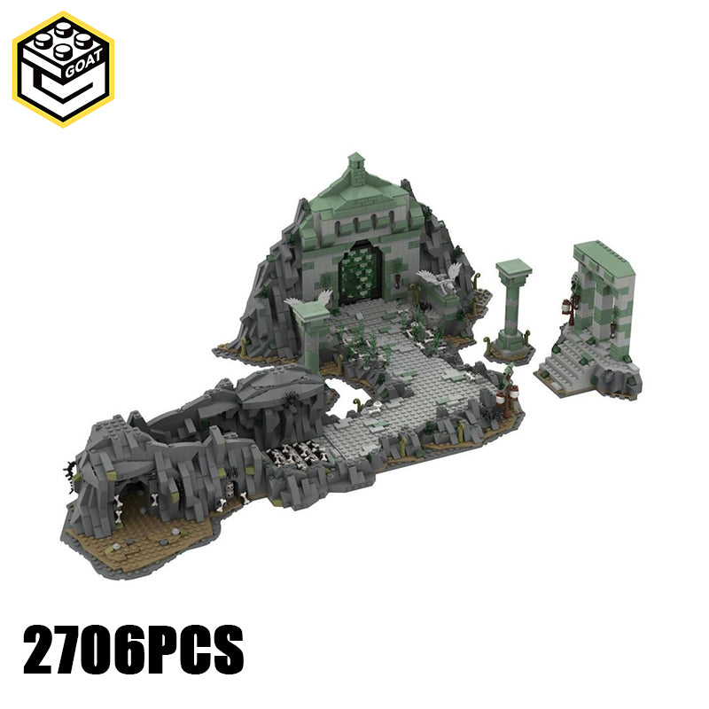 Goat Bricks Paths of the Dead Building Blocks Model