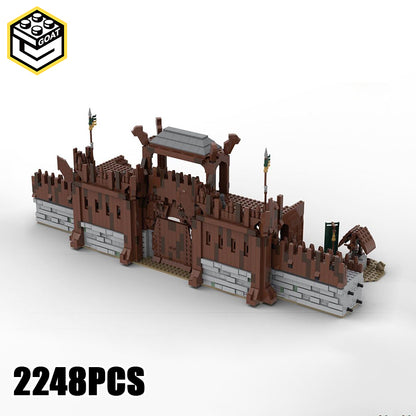 Goat Bricks UCS Edoras - Great Walls Building Blocks Model