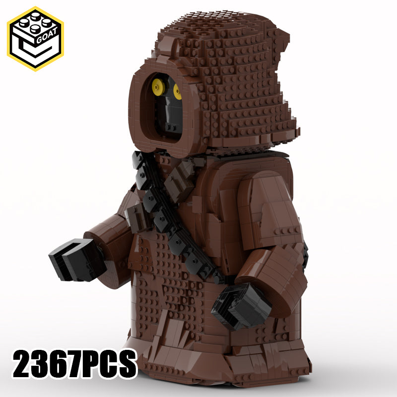 Goat Bricks Star Movie Jawa Mega Figure Model
