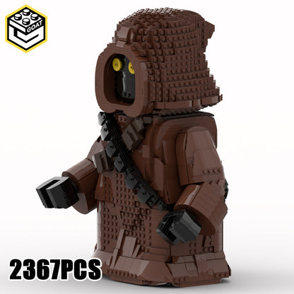 Goat Bricks Star Movie Jawa Mega Figure Model