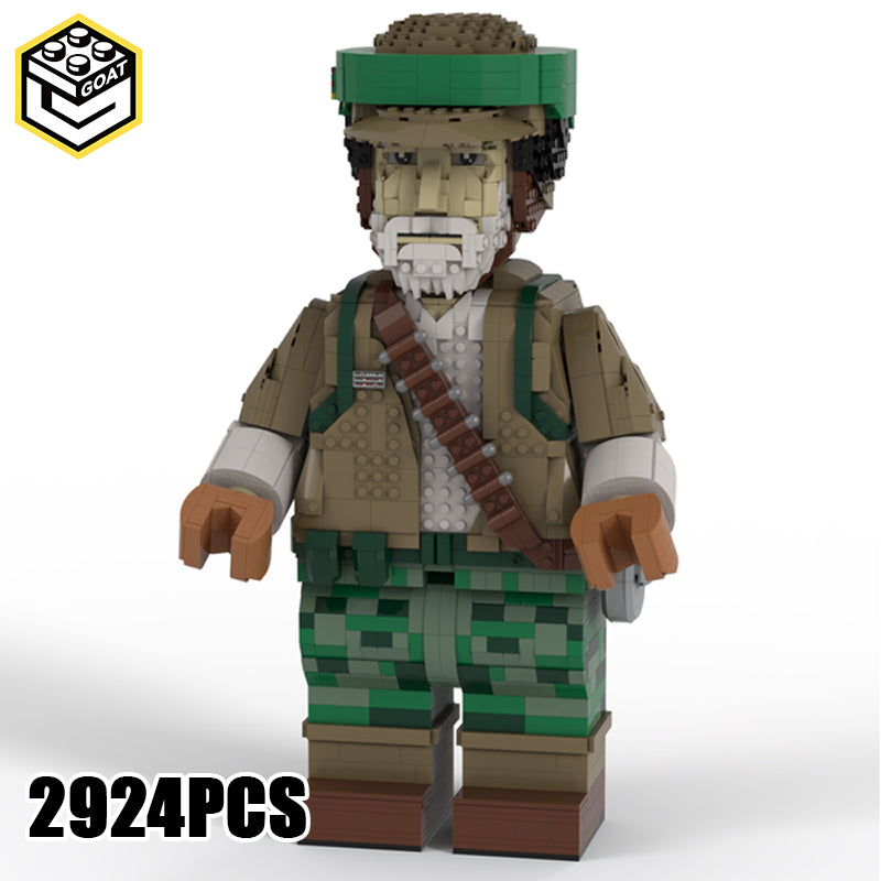 Goat Bricks Star Movie Endor Rebel Mega Figure Model