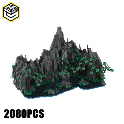 Goat Bricks The Forbidden Pool Building Blocks Model