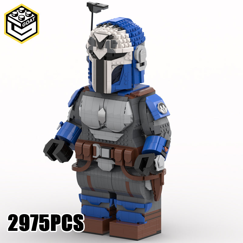 Goat Bricks Star Movie Bo Katan Kryze Mega Figure Model