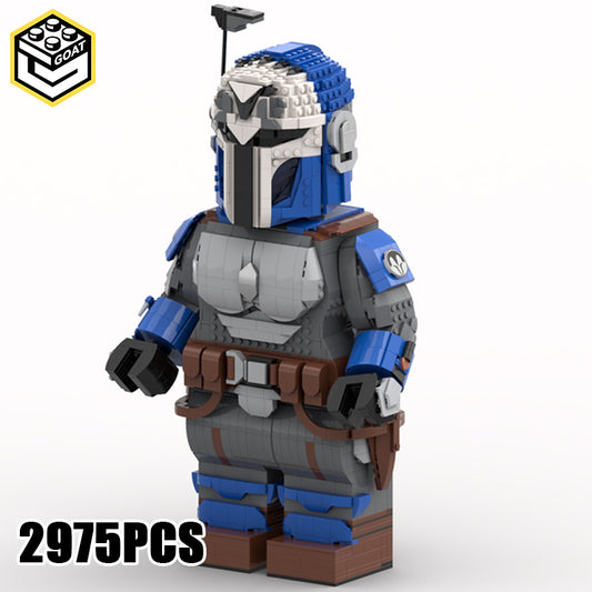 Goat Bricks Star Movie Bo Katan Kryze Mega Figure Model