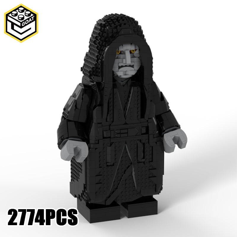 Goat Bricks Star Movie Emperor Palpatine Megafigure - Original trilogy version Model
