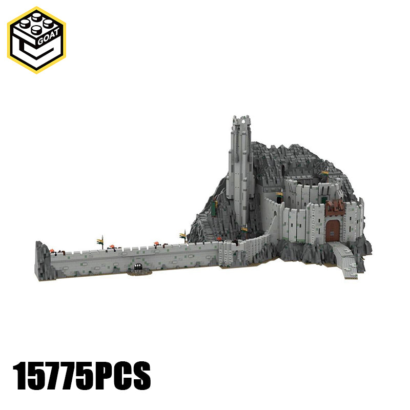 Goat Bricks UCS Helm's Deep Building Blocks Model